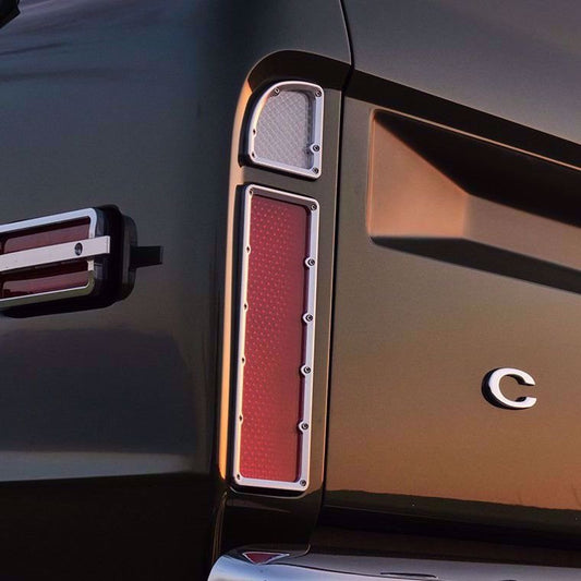 1967 - 1972 Chevy/GMC Pro - Touring Truck 2 - Pc Taillight Bezel - Ringbrothers | Evolution Auto Retroworks