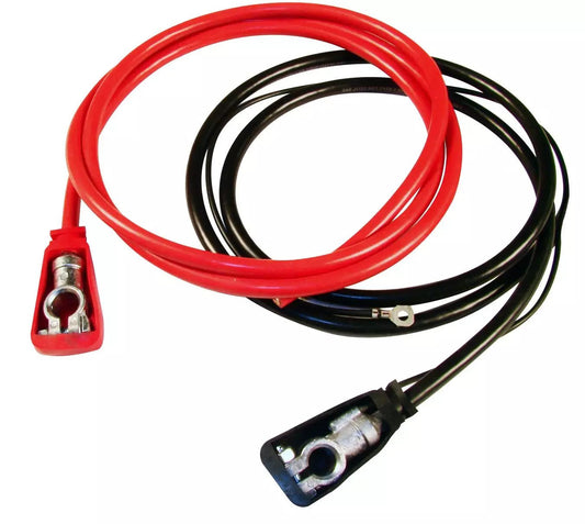 Battery Cable Kit 1Gauge Under Hood Top Post - American Autowire | Evolution Auto Retroworks