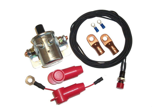 Remote Master Disconnect Push Button - American Autowire | Evolution Auto Retroworks