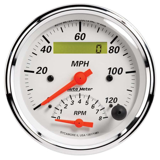 3 - 3/8in A/W Tach/Speedo Combo - AutoMeter | Evolution Auto Retroworks