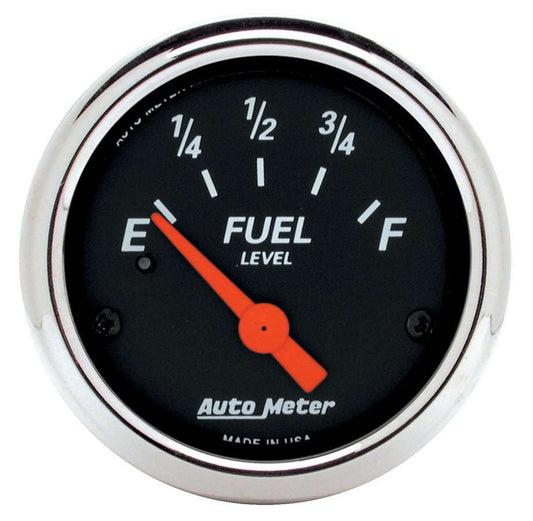 2 - 1/16 D/B Fuel Level Gauge - 240 - 33 Ohms - AutoMeter | Evolution Auto Retroworks