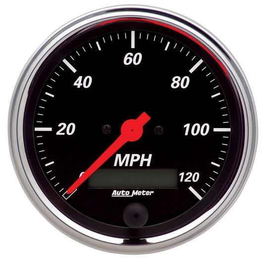 3 - 3/8in D/B Street Rod Speedo - AutoMeter | Evolution Auto Retroworks