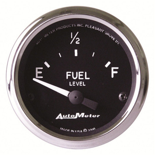 2 - 1/16in Cobra Series Fuel Level Gaguge - AutoMeter | Evolution Auto Retroworks