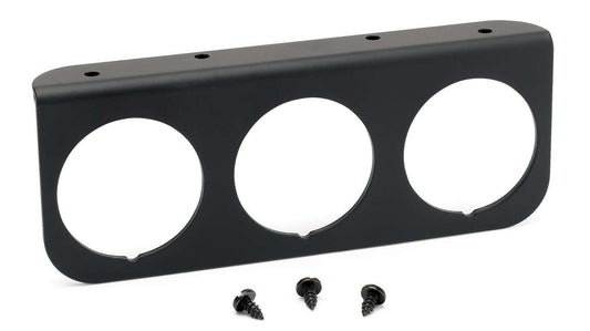 3 - Hole Aluminum Panel - AutoMeter | Evolution Auto Retroworks