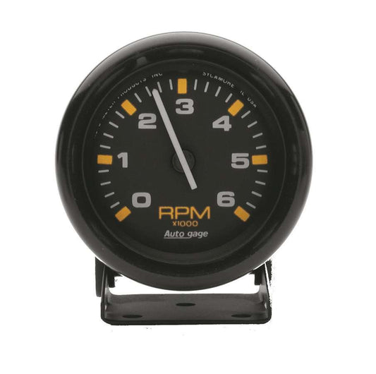 Black Mini - Tach 6 000 Rp - AutoMeter | Evolution Auto Retroworks