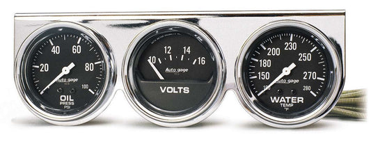 2 - 5/8 Chrm Mech Gauge Pn - AutoMeter | Evolution Auto Retroworks