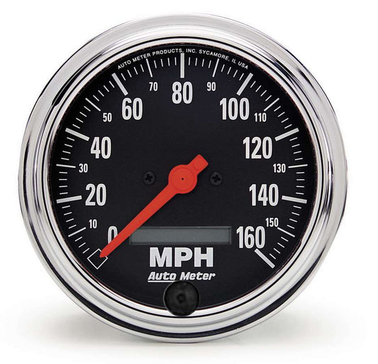 3 - 3/8in Electronic 160MP Speedometer - AutoMeter | Evolution Auto Retroworks