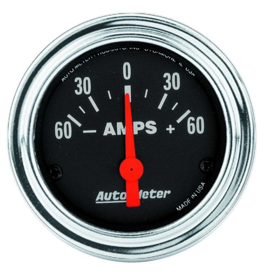 Ammeter 60 - 0 - 60 amp (Rep - AutoMeter | Evolution Auto Retroworks