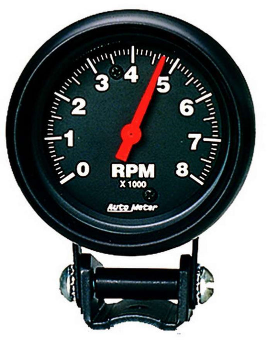 8000 Rpm Black Tach - AutoMeter | Evolution Auto Retroworks