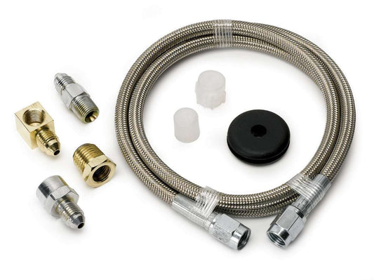 3 Stainless Gauge Line Kit 3' - AutoMeter | Evolution Auto Retroworks