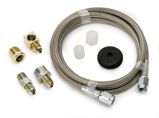 3 Stainless Gauge Line Kit 4' - AutoMeter | Evolution Auto Retroworks