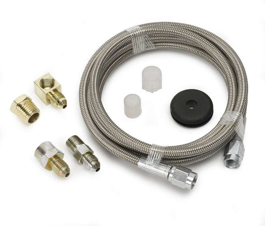 3 Stainless Gauge Line Kit 6' - AutoMeter | Evolution Auto Retroworks