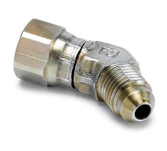 - 4an 45 Deg. Swivel Fitting - AutoMeter | Evolution Auto Retroworks