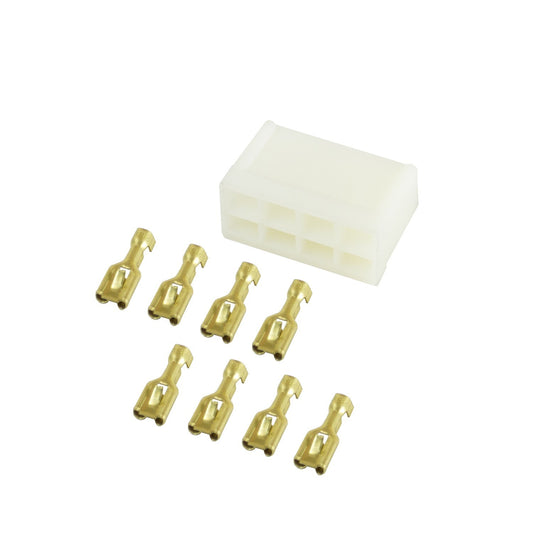 8 - Prong Gauge Wiring Terminal Plug - Female - AutoMeter | Evolution Auto Retroworks