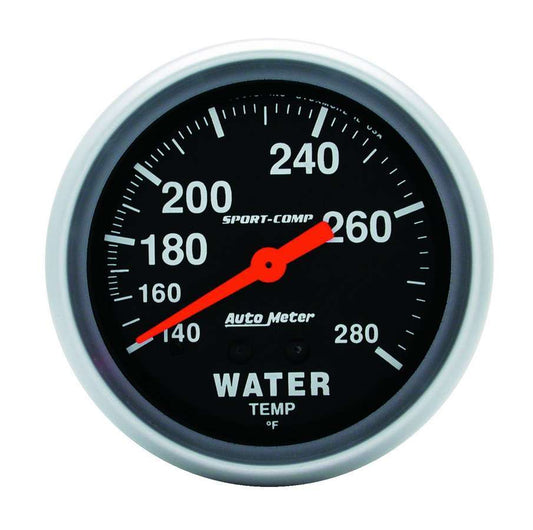 140 - 280 Water Temp Gauge - AutoMeter | Evolution Auto Retroworks