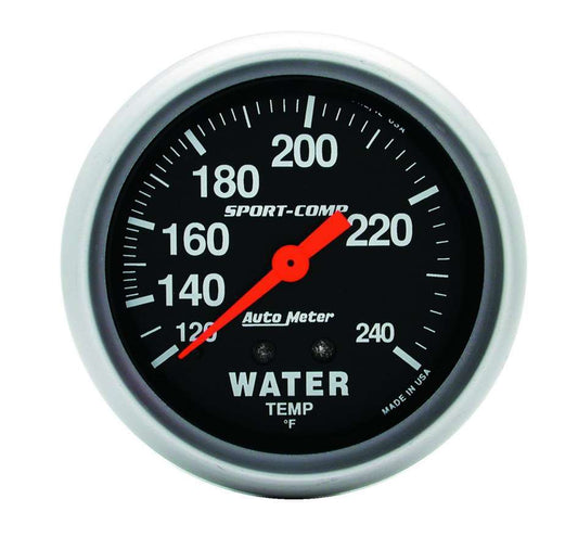 120 - 240 Water Temp Gauge - AutoMeter | Evolution Auto Retroworks
