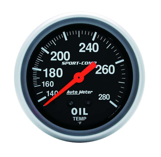 140 - 280 Oil Temp Gauge - AutoMeter | Evolution Auto Retroworks