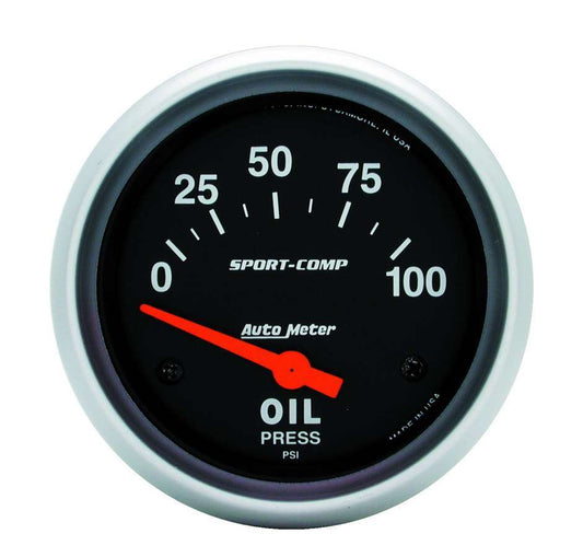 0 - 100 Oil Pressure Gauge - AutoMeter | Evolution Auto Retroworks