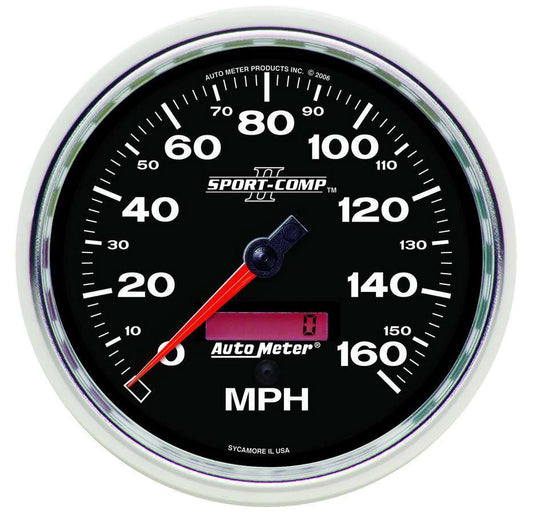 5in S/C II In - Dash Speedo 160MPH - AutoMeter | Evolution Auto Retroworks