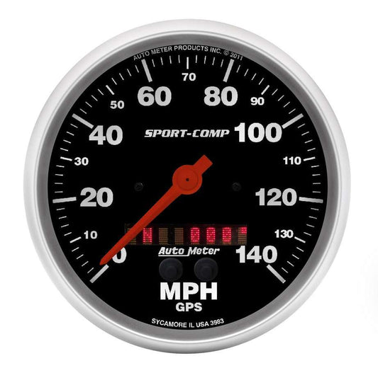 5in S/C GPS Speedo w/Rally - Nav Display - AutoMeter | Evolution Auto Retroworks