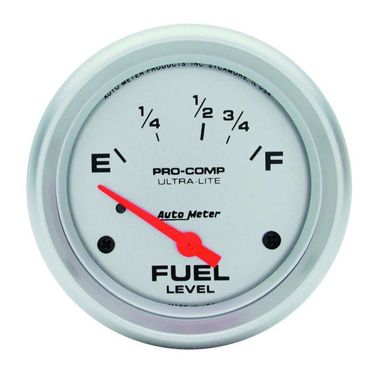 2 - 5/8in Ultra - Lite Fuel Level Gauge - AutoMeter | Evolution Auto Retroworks