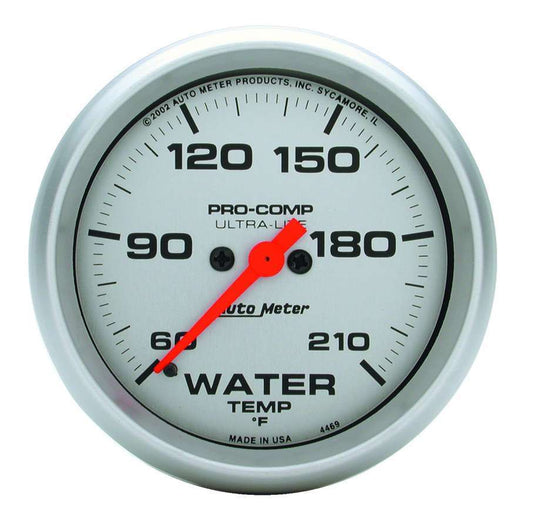 Ultra Lite 2 - 5/8in Water Temp 60 - 210 Electric - AutoMeter | Evolution Auto Retroworks