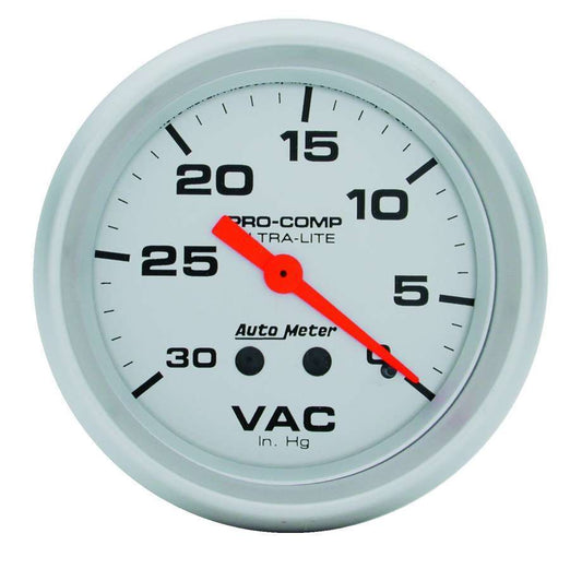 Ultra - lite Vacuum 30 in - AutoMeter | Evolution Auto Retroworks