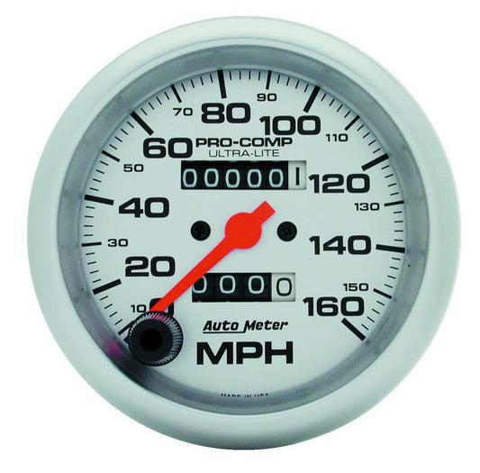 3 - 3/8in Ultra - Lite 160mph Speedometer - AutoMeter | Evolution Auto Retroworks