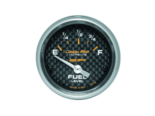 C/F 2 - 1/16in Fuel Level Gauge 0 - 90 OHM - AutoMeter | Evolution Auto Retroworks