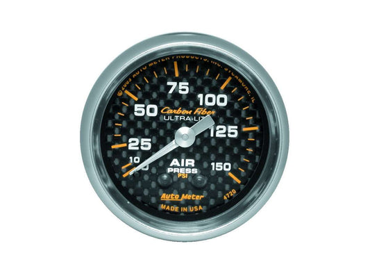 2 - 1/16in C/F Air Press. Gauge 0 - 150psi - AutoMeter | Evolution Auto Retroworks