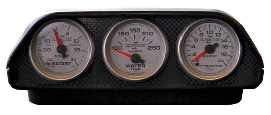 2 - 1/16 Triple Gauge Pod - Universal - AutoMeter | Evolution Auto Retroworks