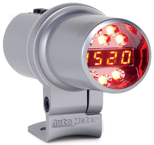 2 - 1/16in D/P/S Shift Light - 1 Stage - Silver - AutoMeter | Evolution Auto Retroworks