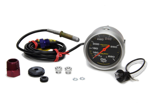 140 - 280 Oil Temp Gauge with 6ft Capillary Tube - AutoMeter | Evolution Auto Retroworks