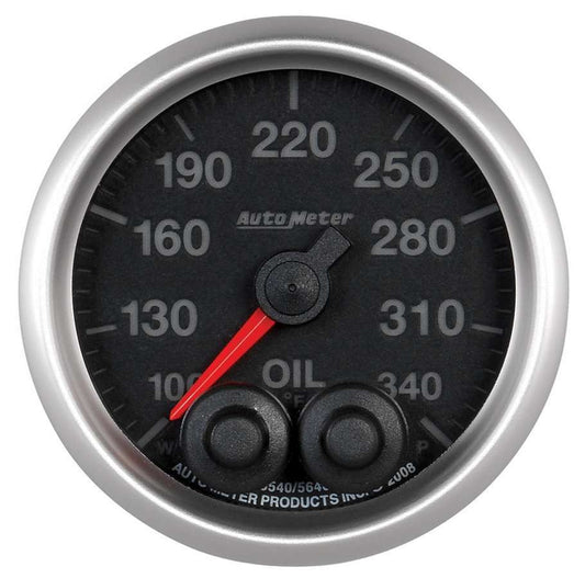 2 - 1/16 E/S Oil Temp Gauge - 100 - 340 - AutoMeter | Evolution Auto Retroworks