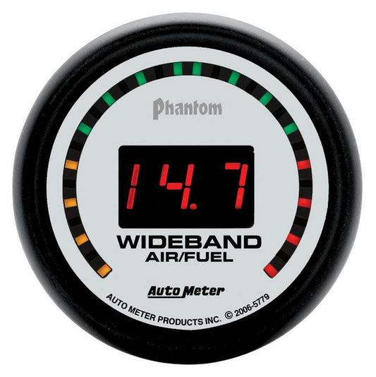 2 - 1/16 Phantom Air/Fuel Ratio Wideband Gauge - AutoMeter | Evolution Auto Retroworks