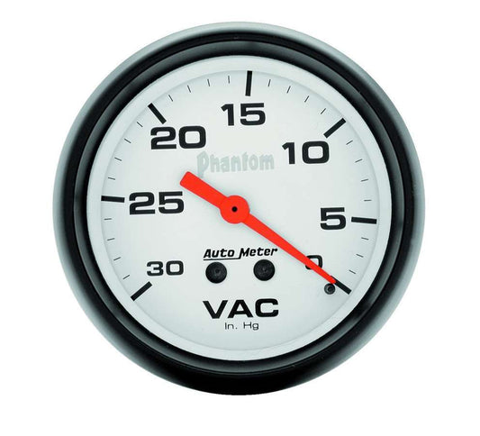 2 - 5/8in Phantom Vacuum Gauge - AutoMeter | Evolution Auto Retroworks