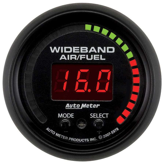 2 - 1/16 ES Wideband Air/ Fuel Gauge w/Sensor - AutoMeter | Evolution Auto Retroworks