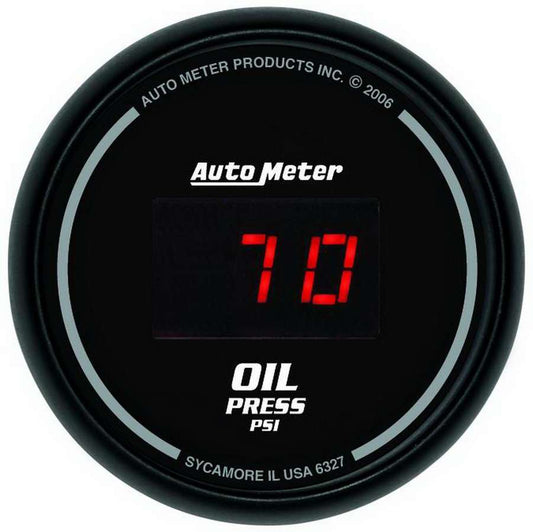 2 - 1/16in DG/B Oil Press. Gauge - AutoMeter | Evolution Auto Retroworks