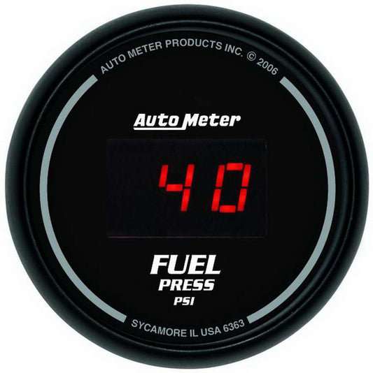 2 - 1/16in DG/B Fuel Pressure Gauge - AutoMeter | Evolution Auto Retroworks