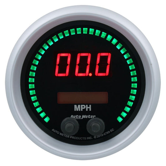 3 - 3/8 Speedometer 260mph Elite Digital SC Series - AutoMeter | Evolution Auto Retroworks