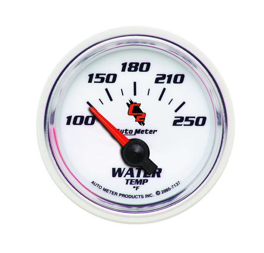 2 - 1/16in C2/S Water Temp Gauge 100 - 250 - AutoMeter | Evolution Auto Retroworks