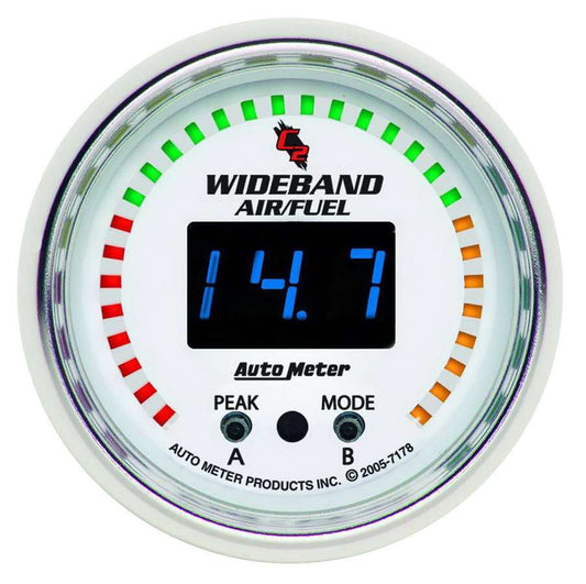 2 - 1/16in C2/S Wide Band Air/Fuel Gauge - AutoMeter | Evolution Auto Retroworks