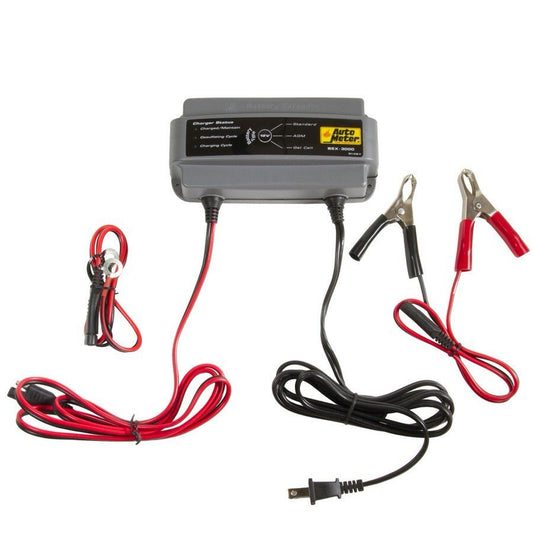 Battery Charger 12 - Volt 3.0 Amps - AutoMeter | Evolution Auto Retroworks