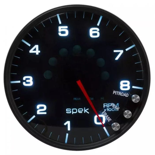 5in Tachometer 8000 RPM w/Shift Light Black Dial - AutoMeter | Evolution Auto Retroworks