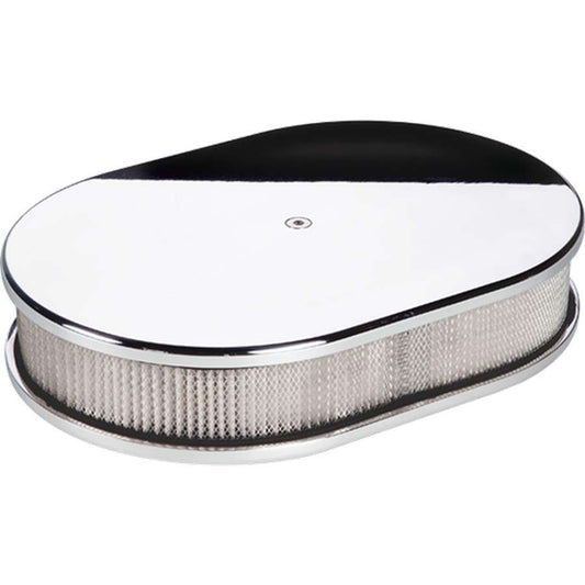 Small Oval Air Cleaner Plain - Billet Specialties | Evolution Auto Retroworks
