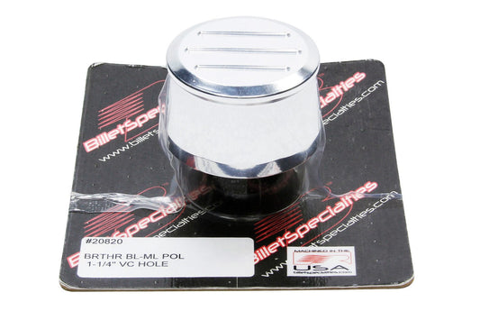 Polished Breather Ball Milled - Billet Specialties | Evolution Auto Retroworks
