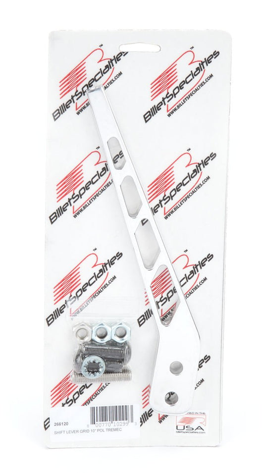 Shift Lever Grid 10in Polished - Billet Specialties | Evolution Auto Retroworks