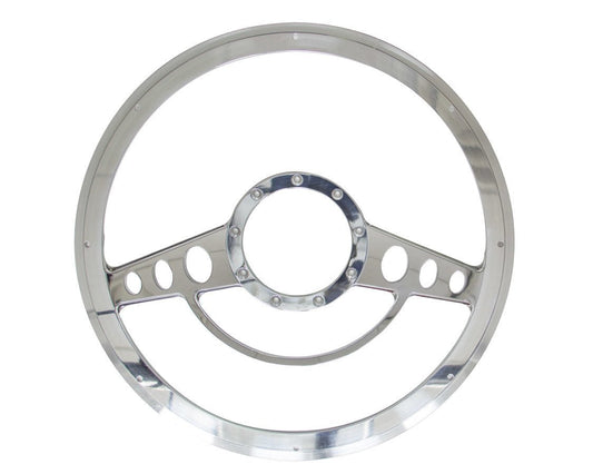 Half Wrap Steering Wheel Classic - Billet Specialties | Evolution Auto Retroworks