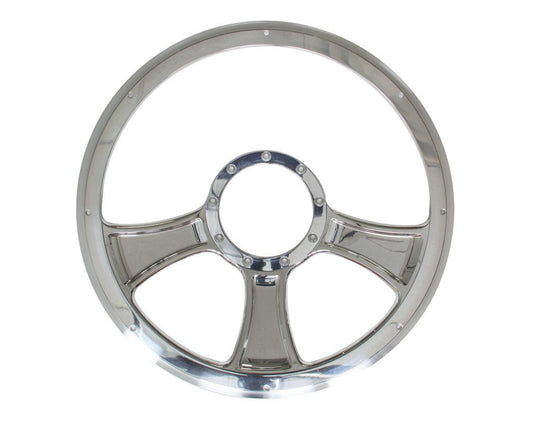 Chicayne Half Wrap Steering Wheel - Billet Specialties | Evolution Auto Retroworks