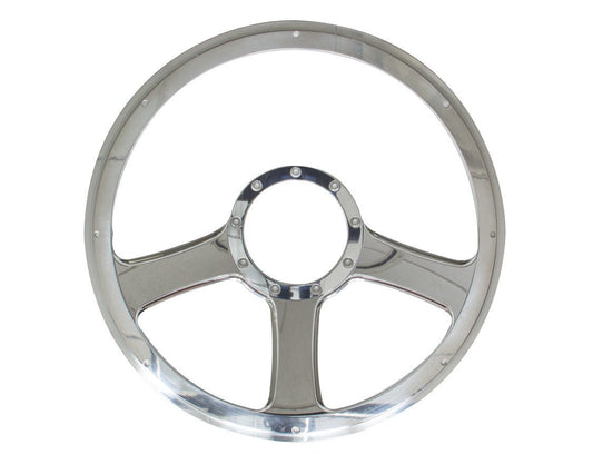 14in Anthem Steering Wheel Half Wrap - Billet Specialties | Evolution Auto Retroworks